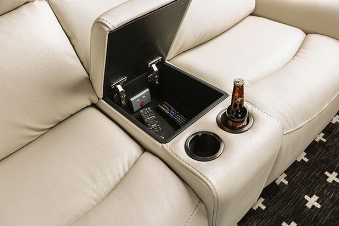 Barclay Leatherette Power Reclining Living Room Set