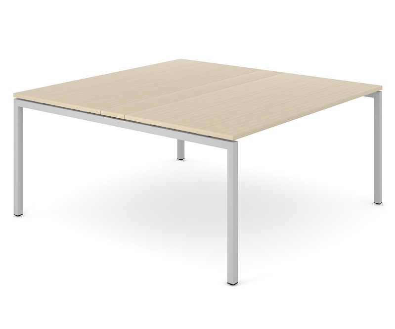 Nova U 55.1" Meeting Table w/Metal Frame for 6/8 Persons