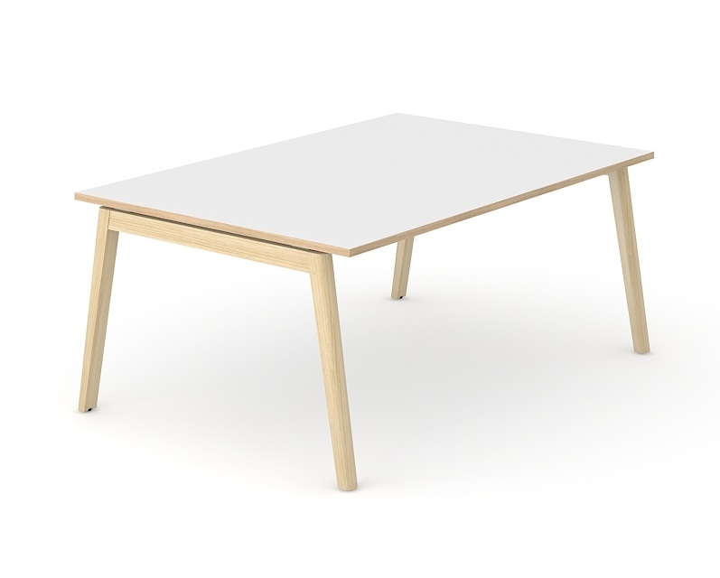 Nova Wood Square Melamine Meeting Table for 4/6 Persons