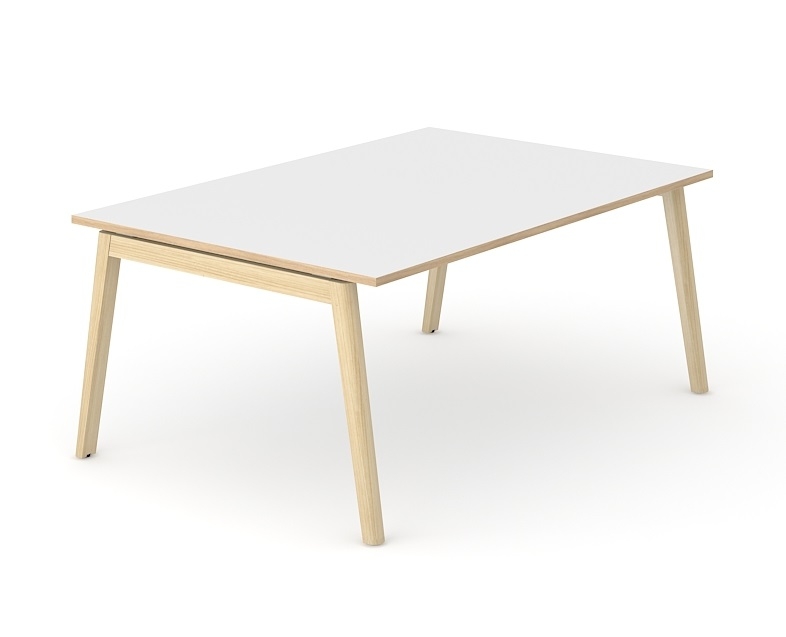 Nova Wood Square Melamine Meeting Table for 4/6 Persons