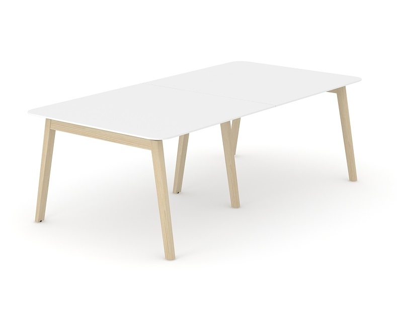 Nova Wood Square Melamine Meeting Table for 4/6 Persons