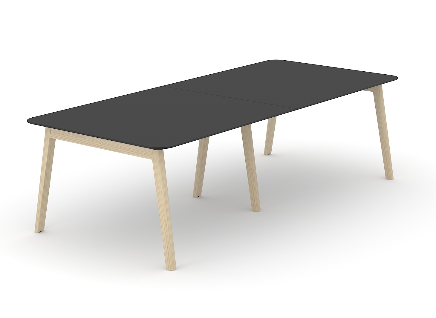Nova Wood Square HPL Meeting Table for 4/6 Persons