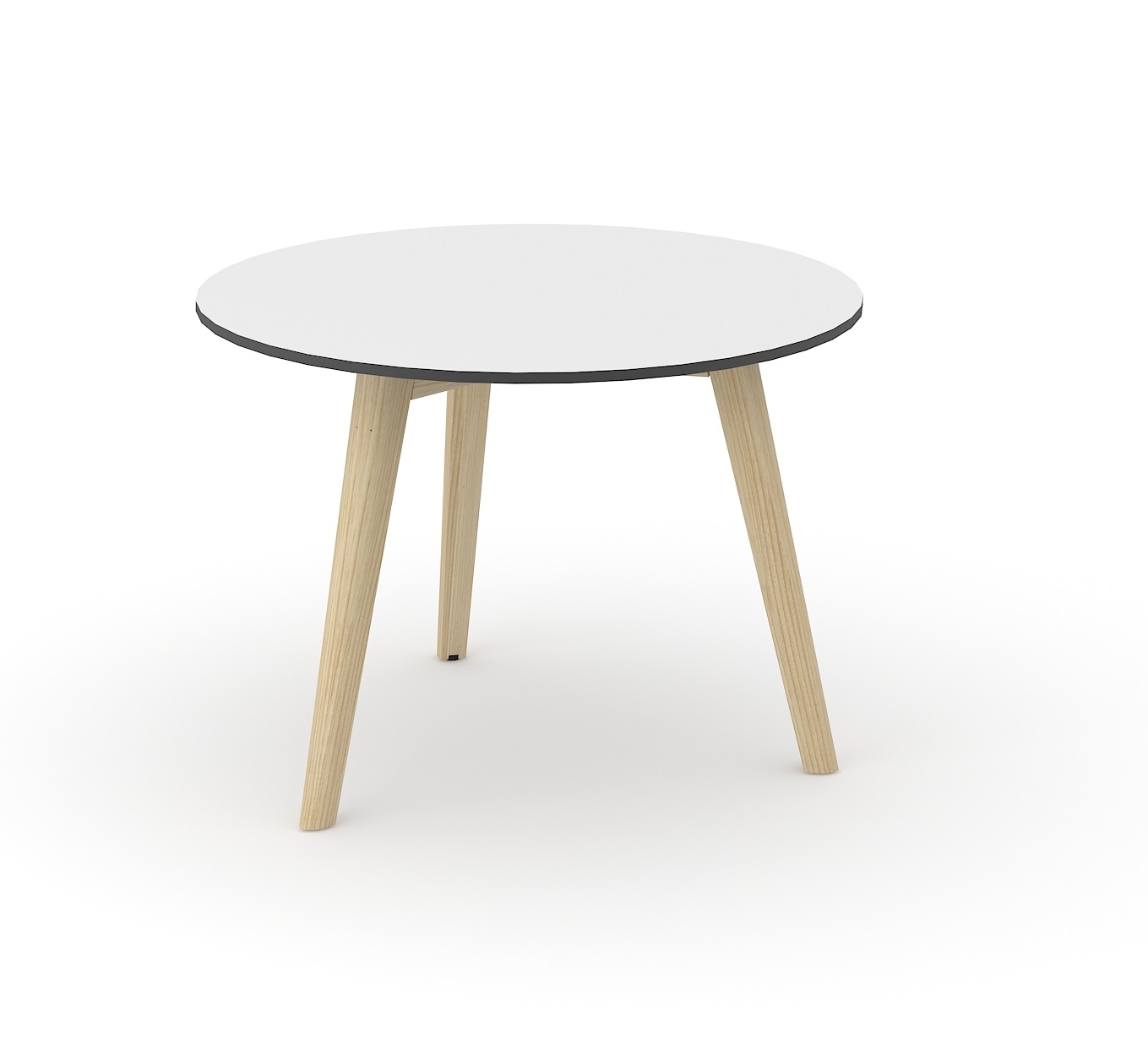Nova Wood Round HPL Office Coffee Table