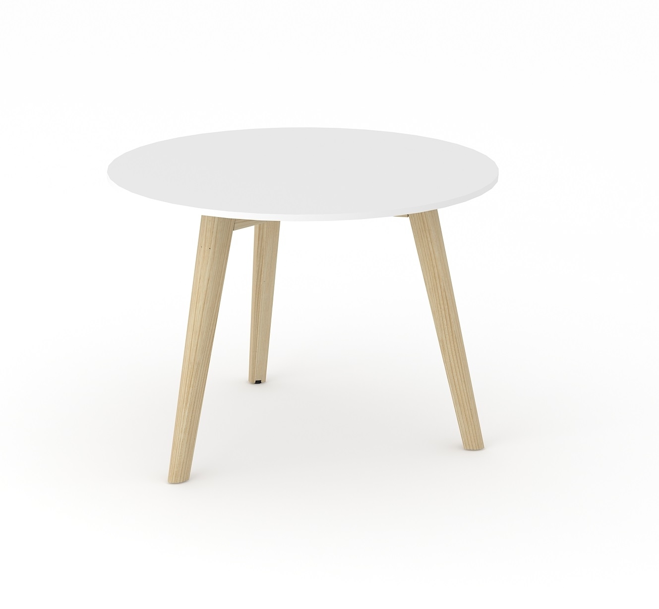 Nova Wood Round HPL Office Coffee Table