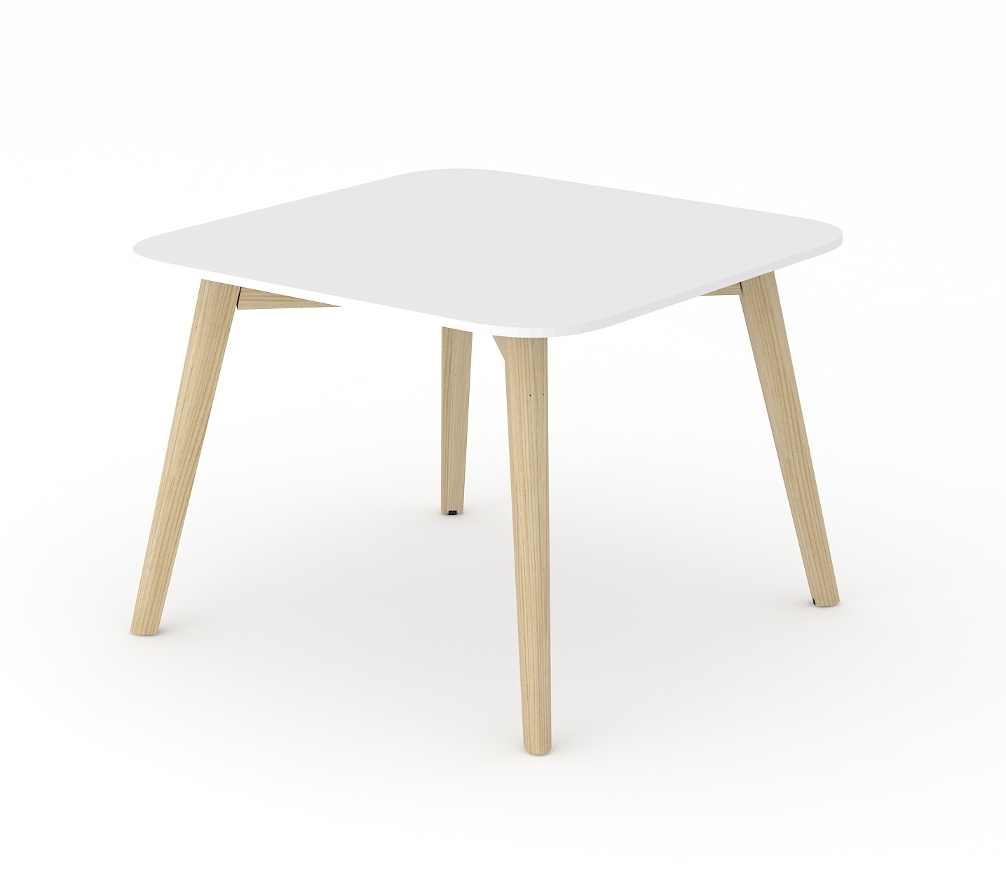 Nova Wood Round HPL Office Coffee Table