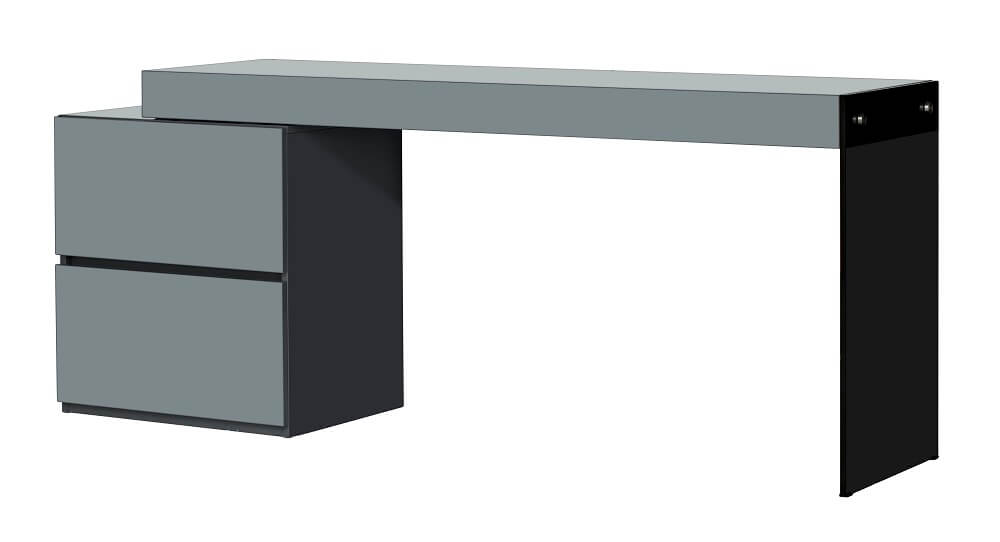 Coach Modern Office Desk with Storage Drawers - Thumbnail 2