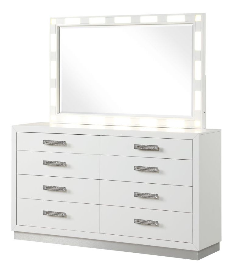 Coco 67" Wide 8 Drawer Dresser 