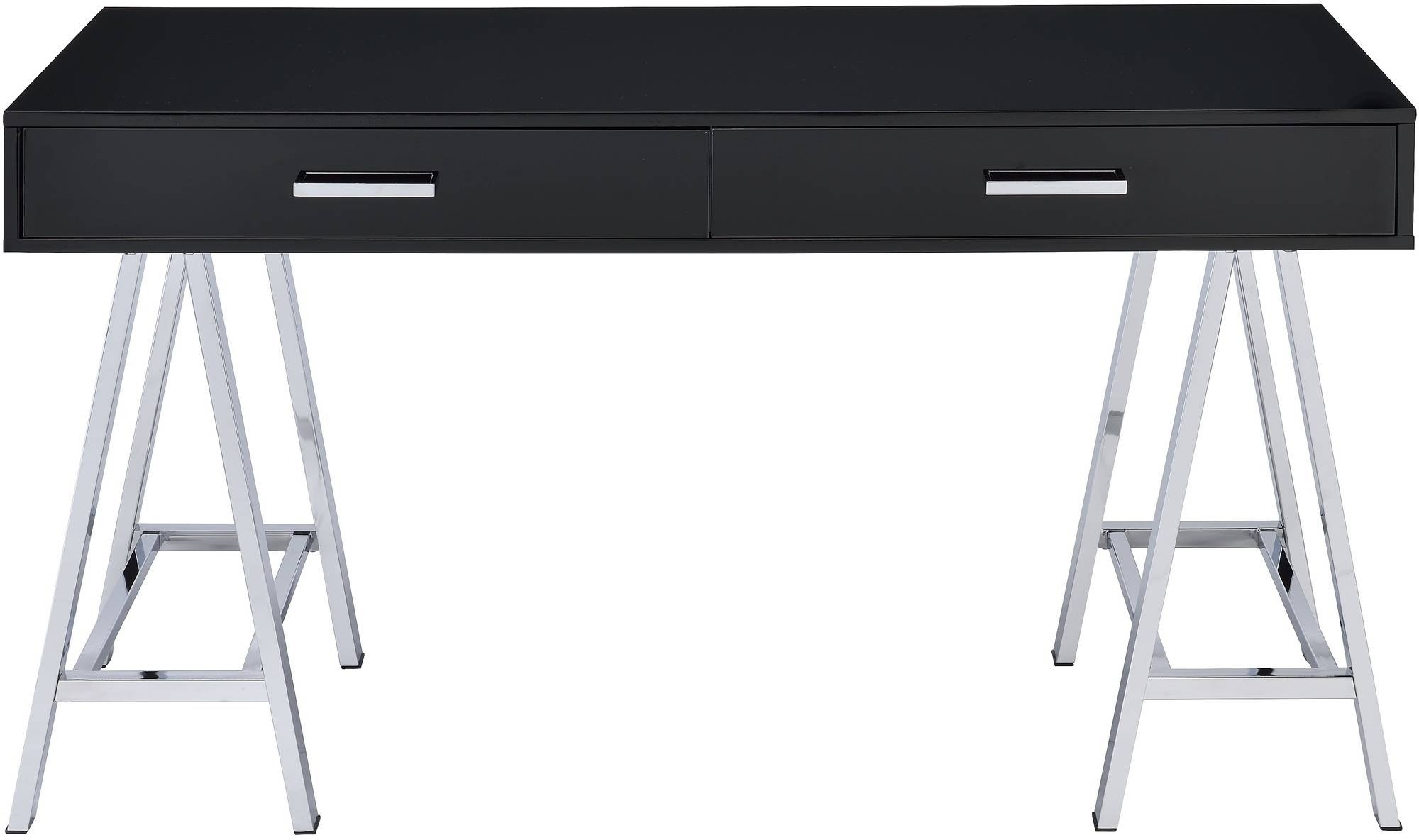 Coleen Wood Veneer/Metal Desk, Composition 3