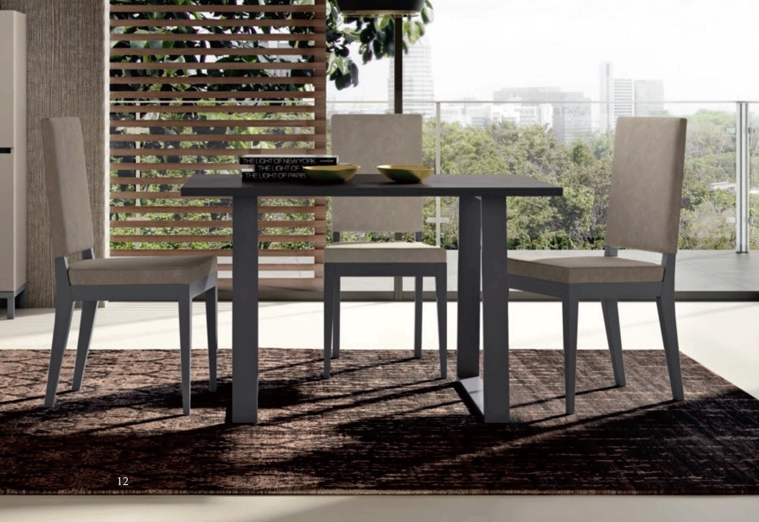 Kali ESF 47" Rectangular Extendable Wood Dining Table