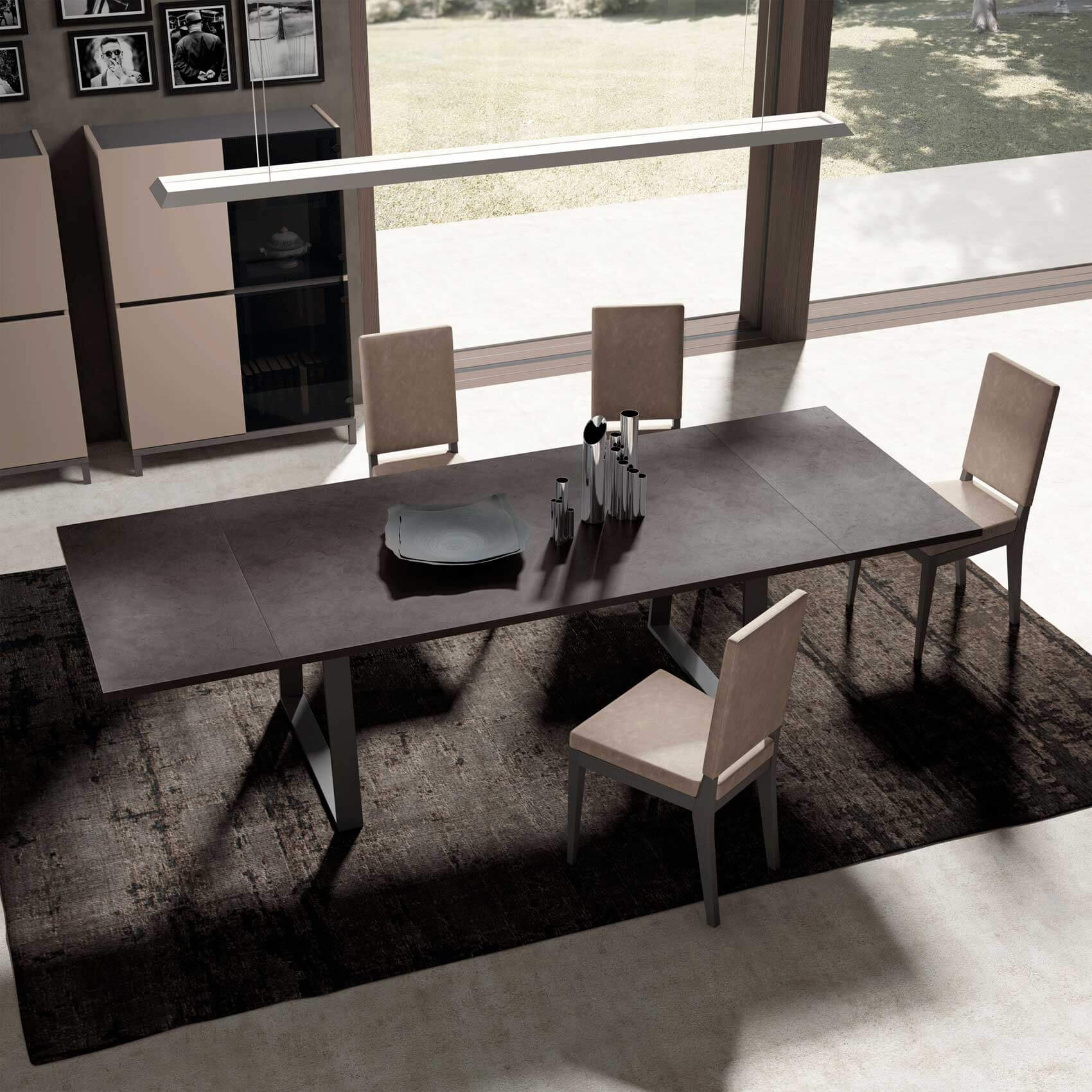 Kali Modern Dining Room Set by Status, Italy