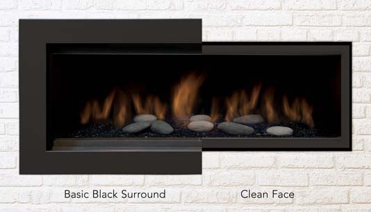 AUSTIN 65" Natural Gas Direct Vent Linear Fireplace
