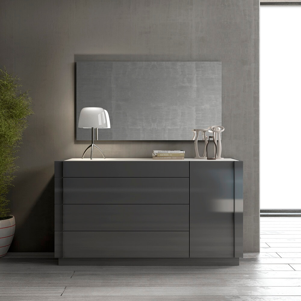 Braga Dresser + Mirror by J&M Furniture