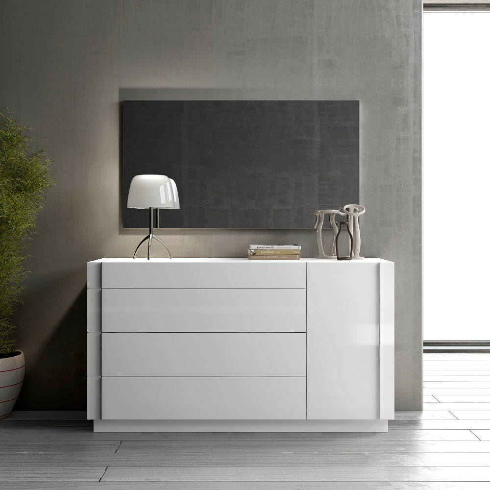 Amora Dresser + Mirror by J&M Furniture