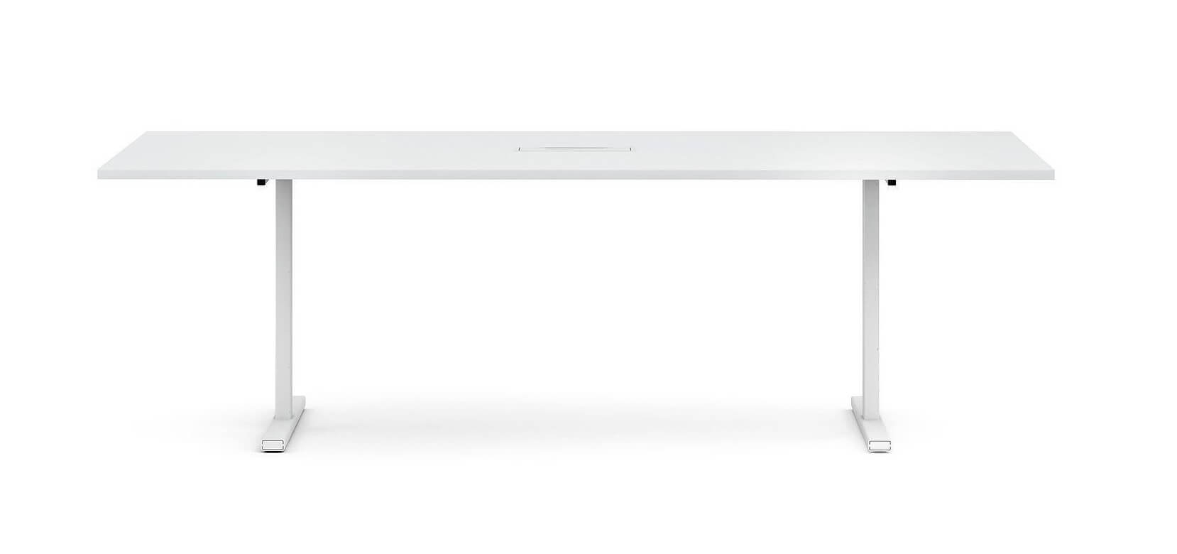 T-Easy Meeting Table w/Grommet for 6 Persons