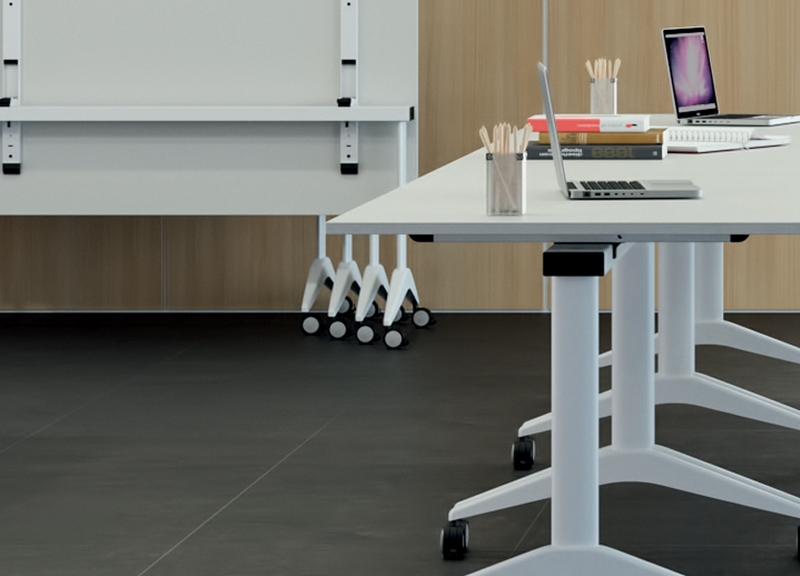 NARBUTAS Conference Flexible Table With Metal Frame