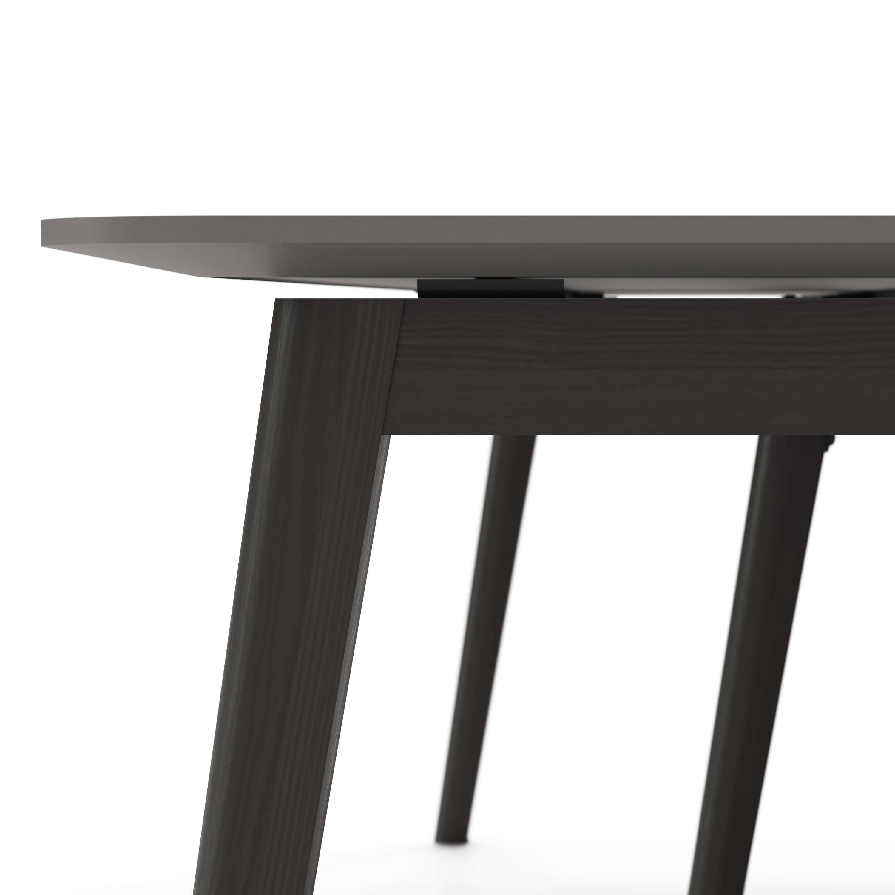 Nova Wood HPL Rectangular 6-Person Meeting Table w/Power Socket