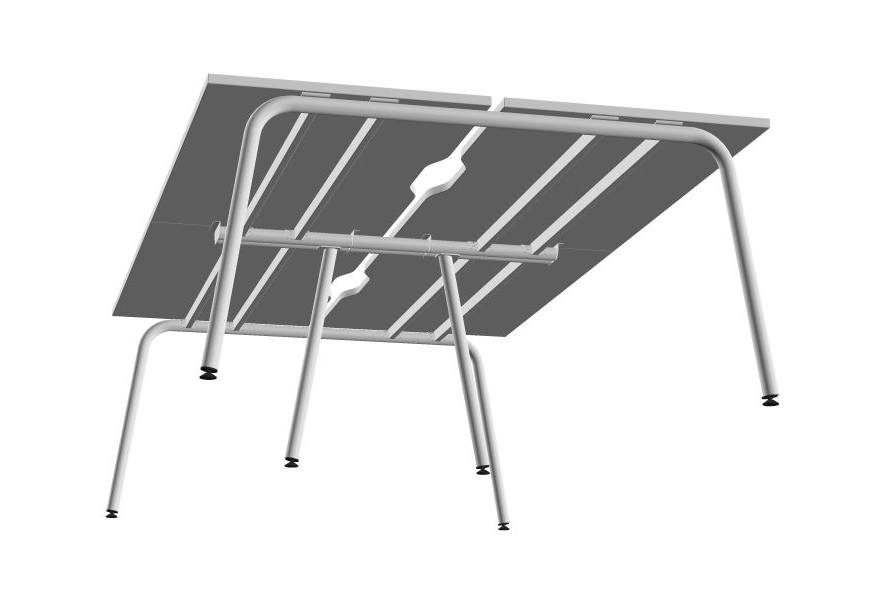 Bike shelter F350/5-P for 12 bicycles