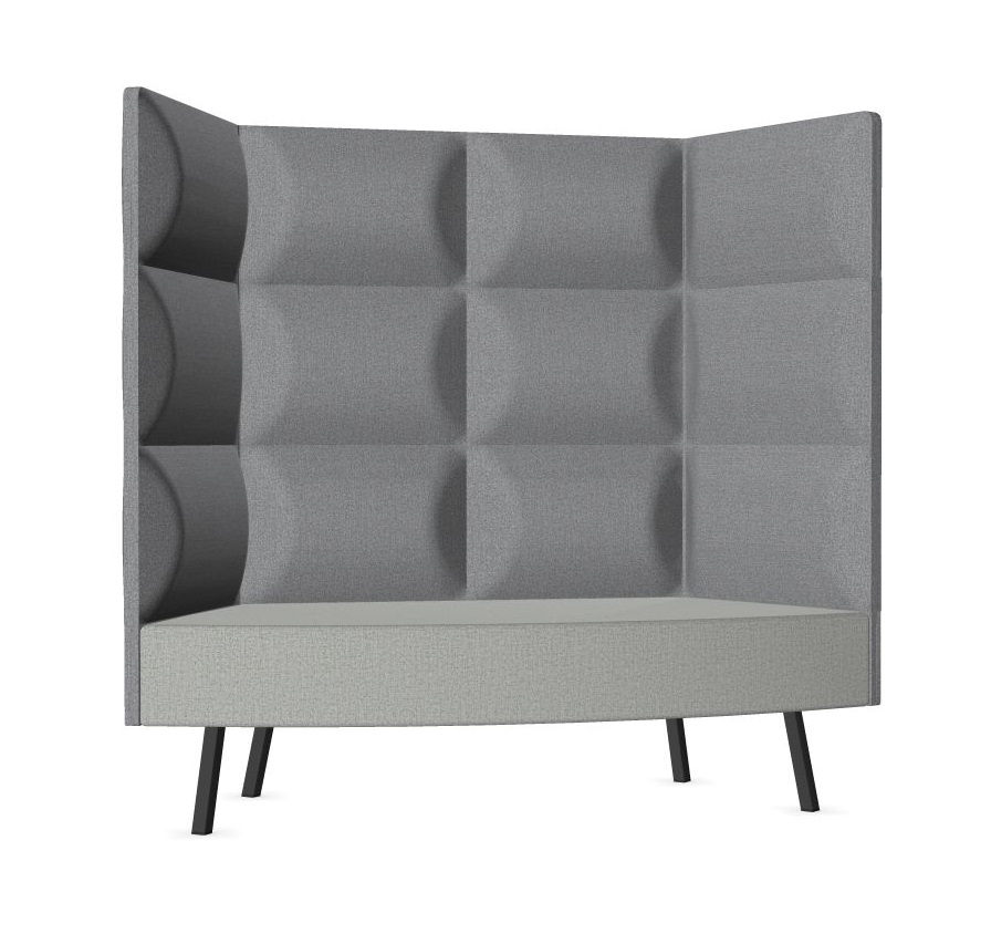 Cumulus Lounge Sofa with Panels, 3 Tier Backrest
