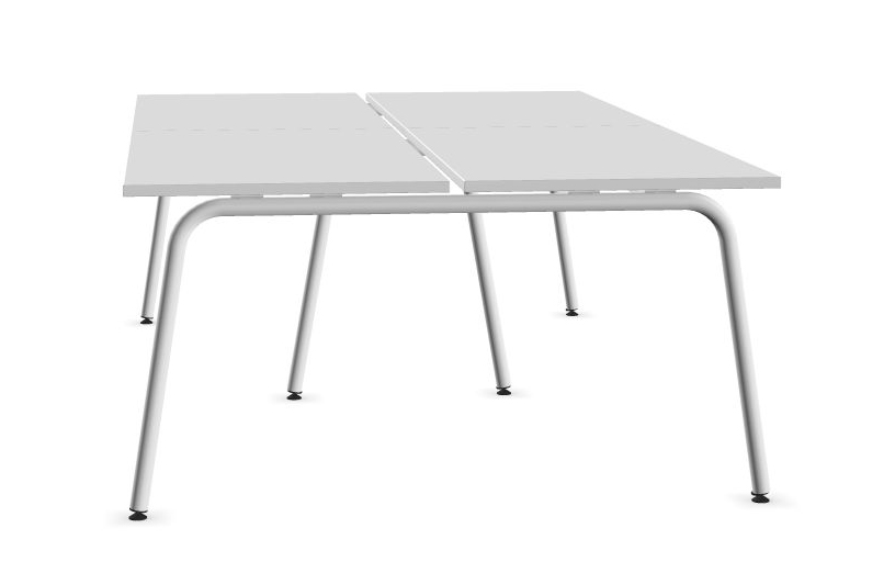 Round D31.5" Melamine Office Single Desk