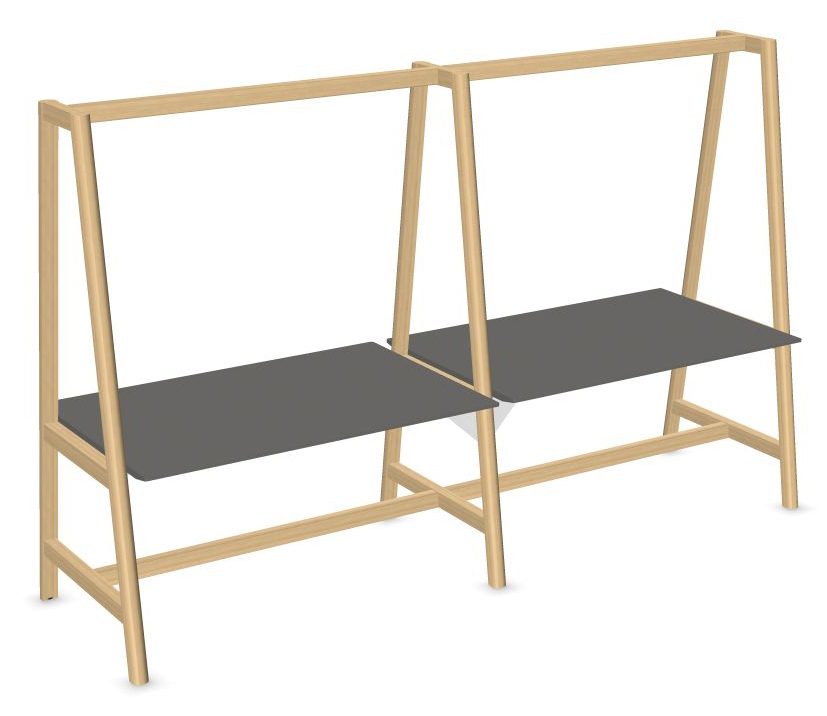 NARBUTAS Nova Wood Multipurpose Smoke Table