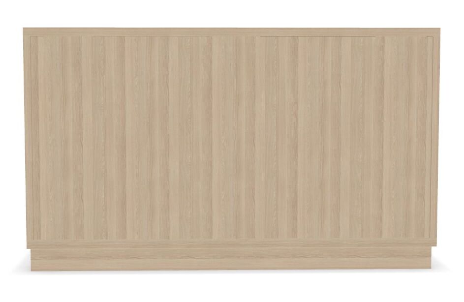 Optima Office Lockable Cabinet w/Sliding Doors