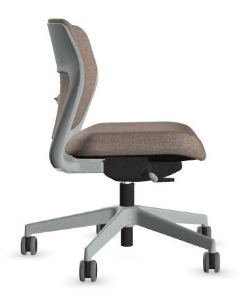 OFY Low-Back Task Office Chair w/Grey Frame