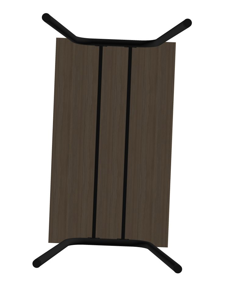Round D27.6" Melamine Office Single Desk