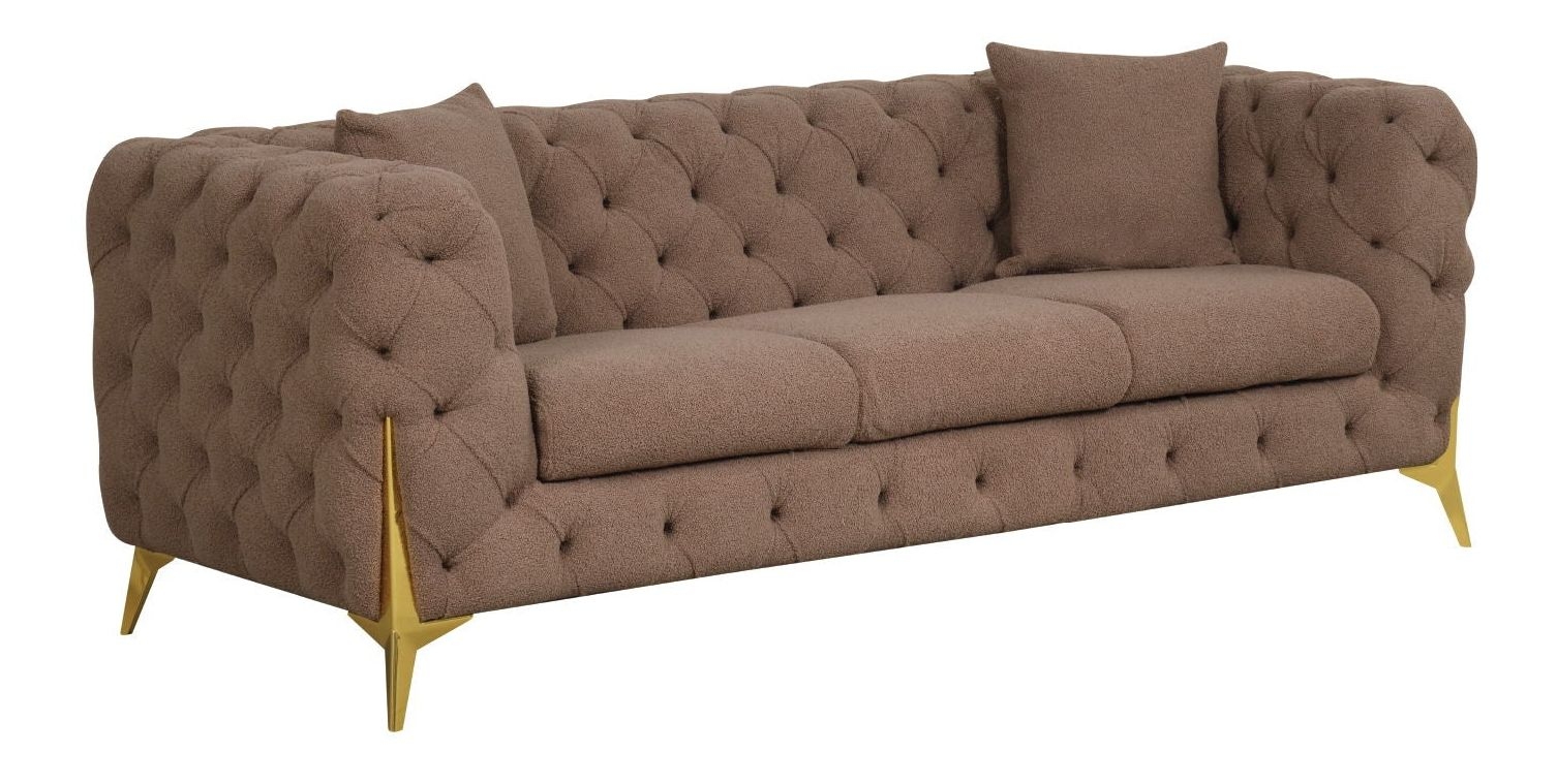 Contempo Buckle Fabric Living Room Set