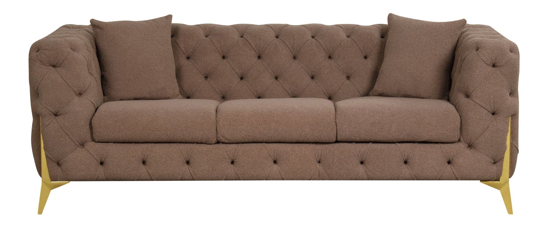 Contempo Buckle Fabric Sofa