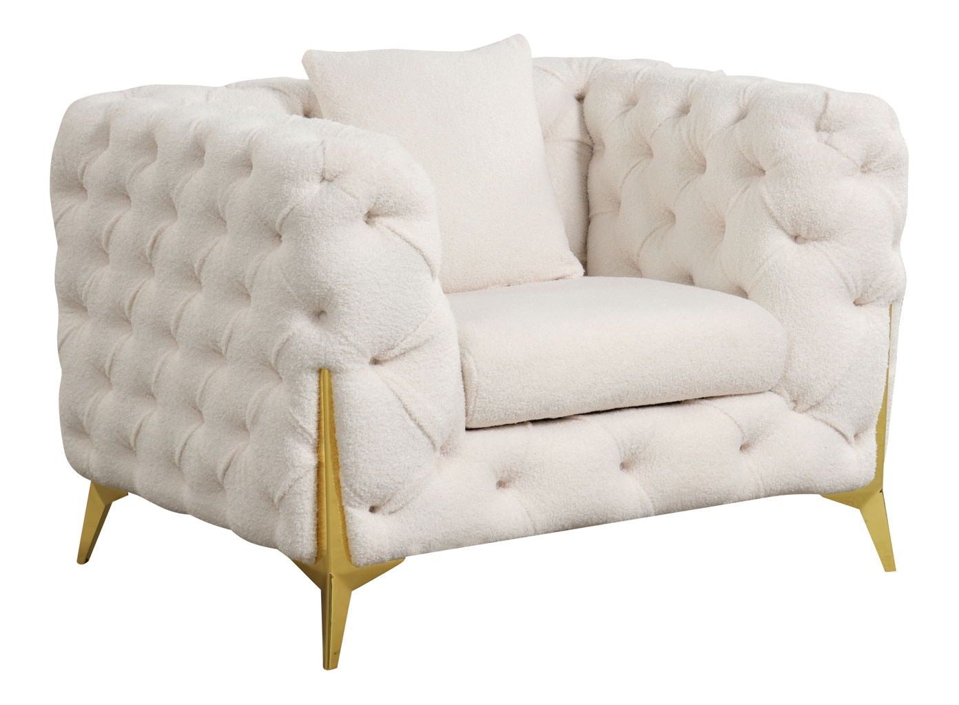 Contempo Buckle Fabric Chair