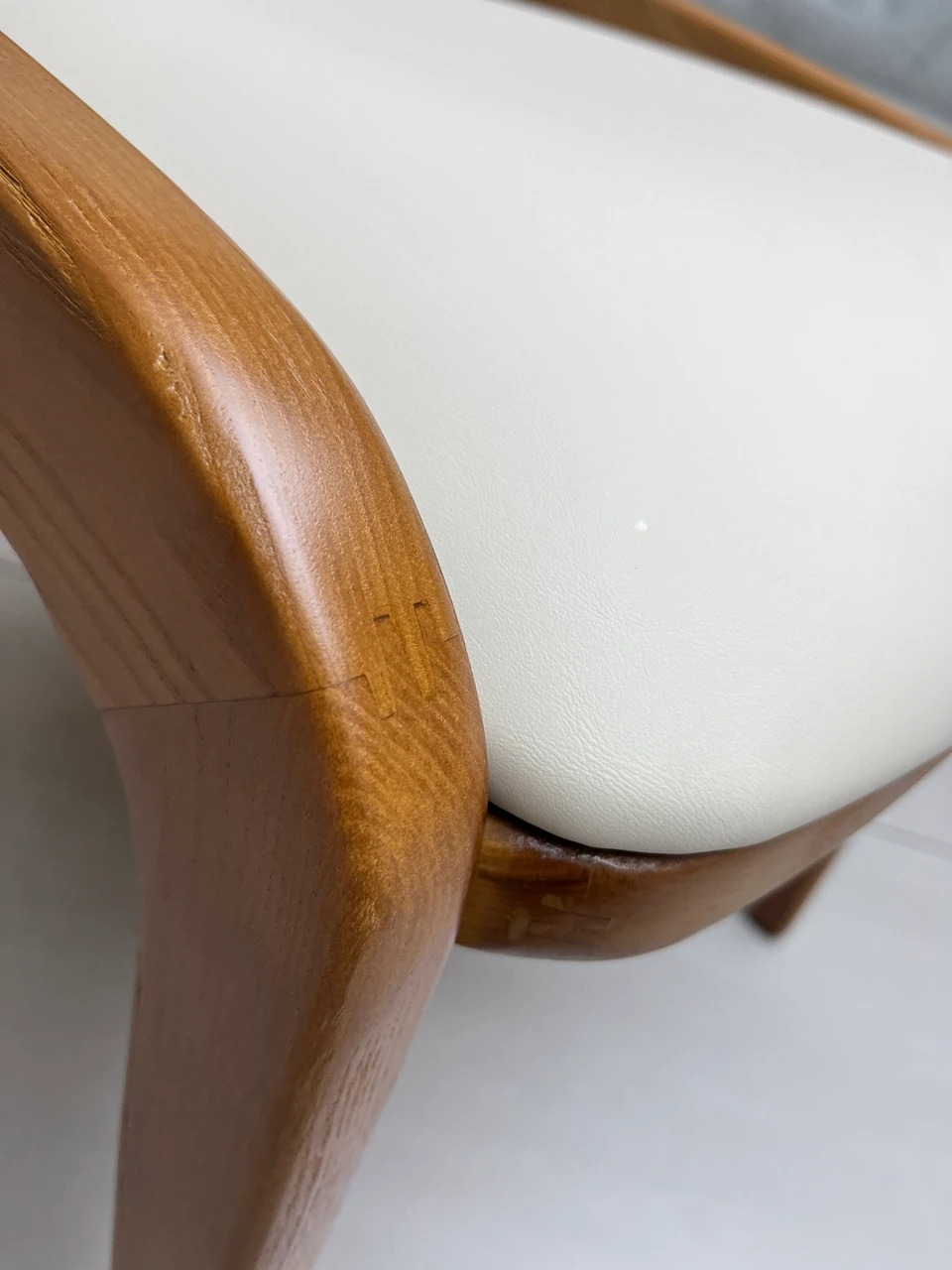 Cora Eco Leather/Wood Dining Chair