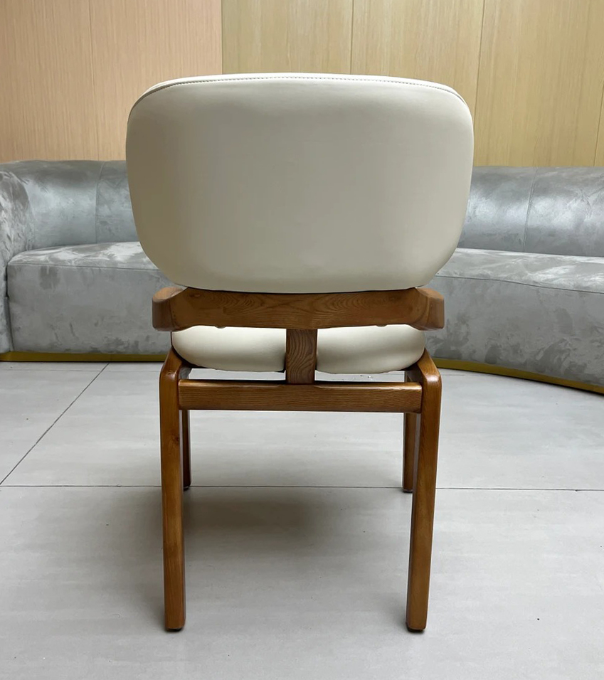 Cora Eco Leather/Wood Dining Chair