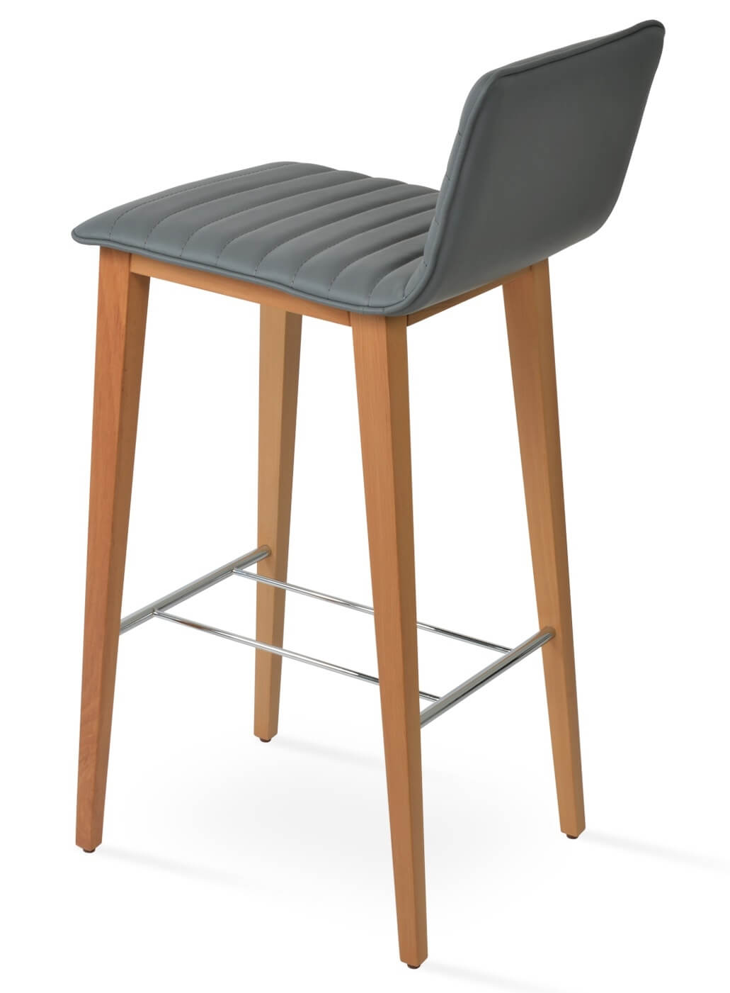 Corona Wood Full Upholstery Bar Stool