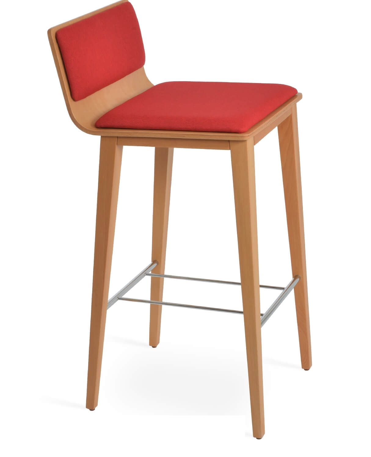 Corona Wood Bar Stool