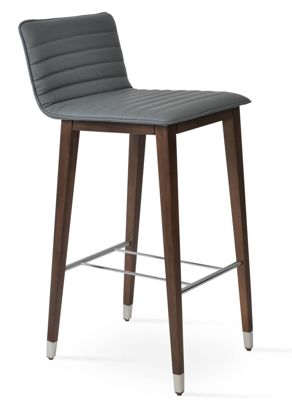 Corona Wood Full Upholstery Bar Stool