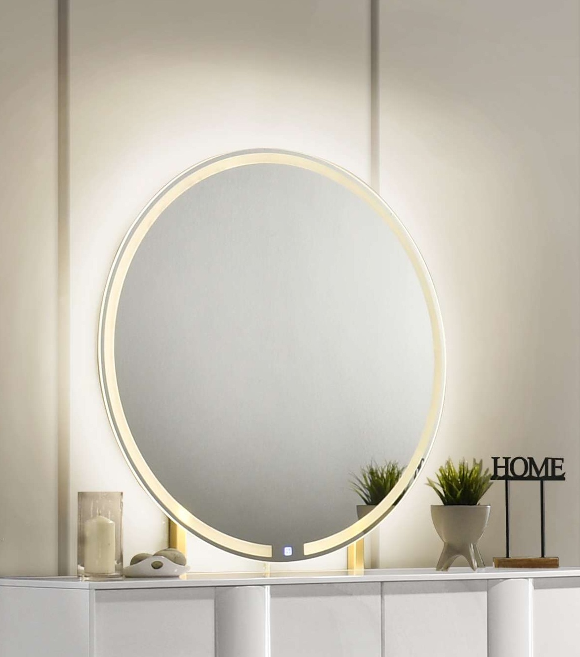 Florence Platform Bedroom Set with LED Lighting