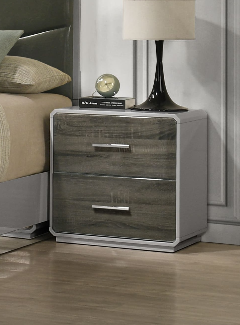 Naples Panel Upholstered Bedroom Set