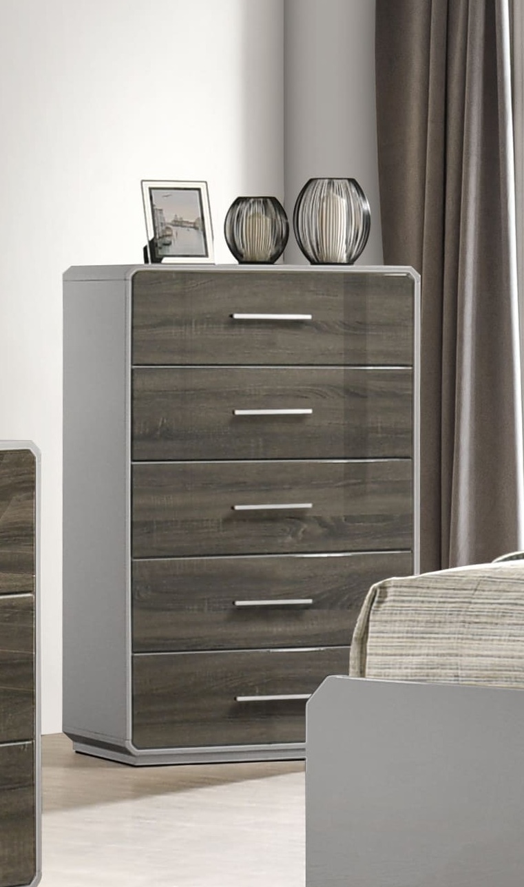 Naples Panel Upholstered Bedroom Set