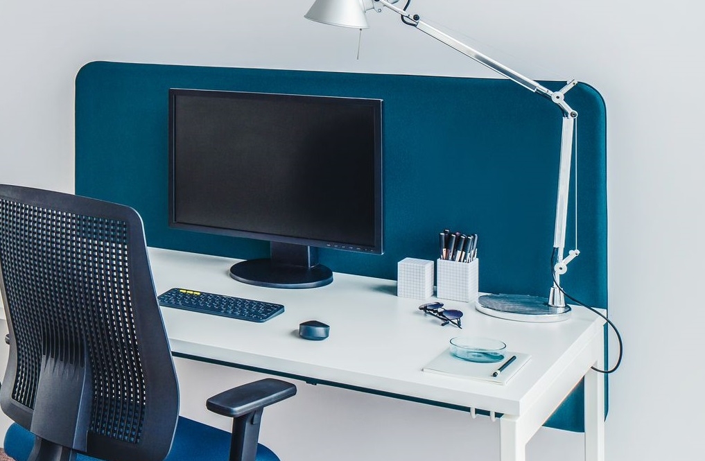 Sonic Acoustic Screen for Single Desk