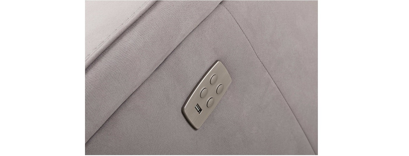 Cozy 6Pc Motion Microfiber Sectional