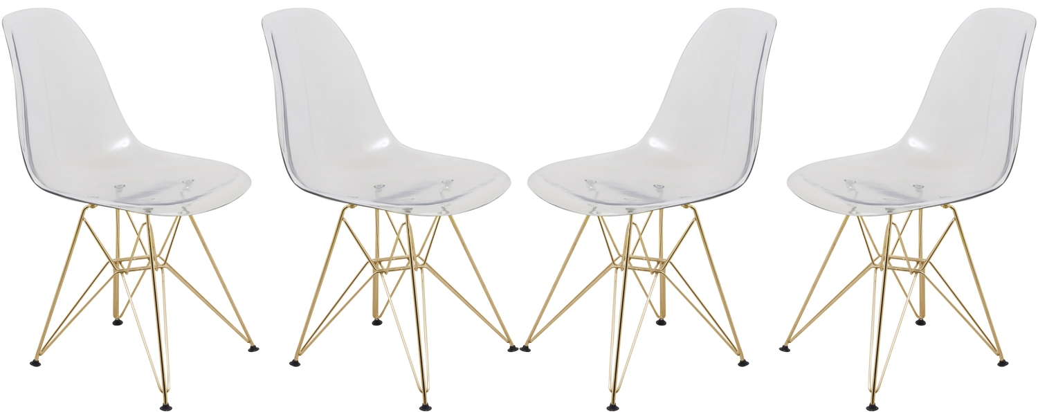 Cresco Plastic Side Chair (Set of 4)