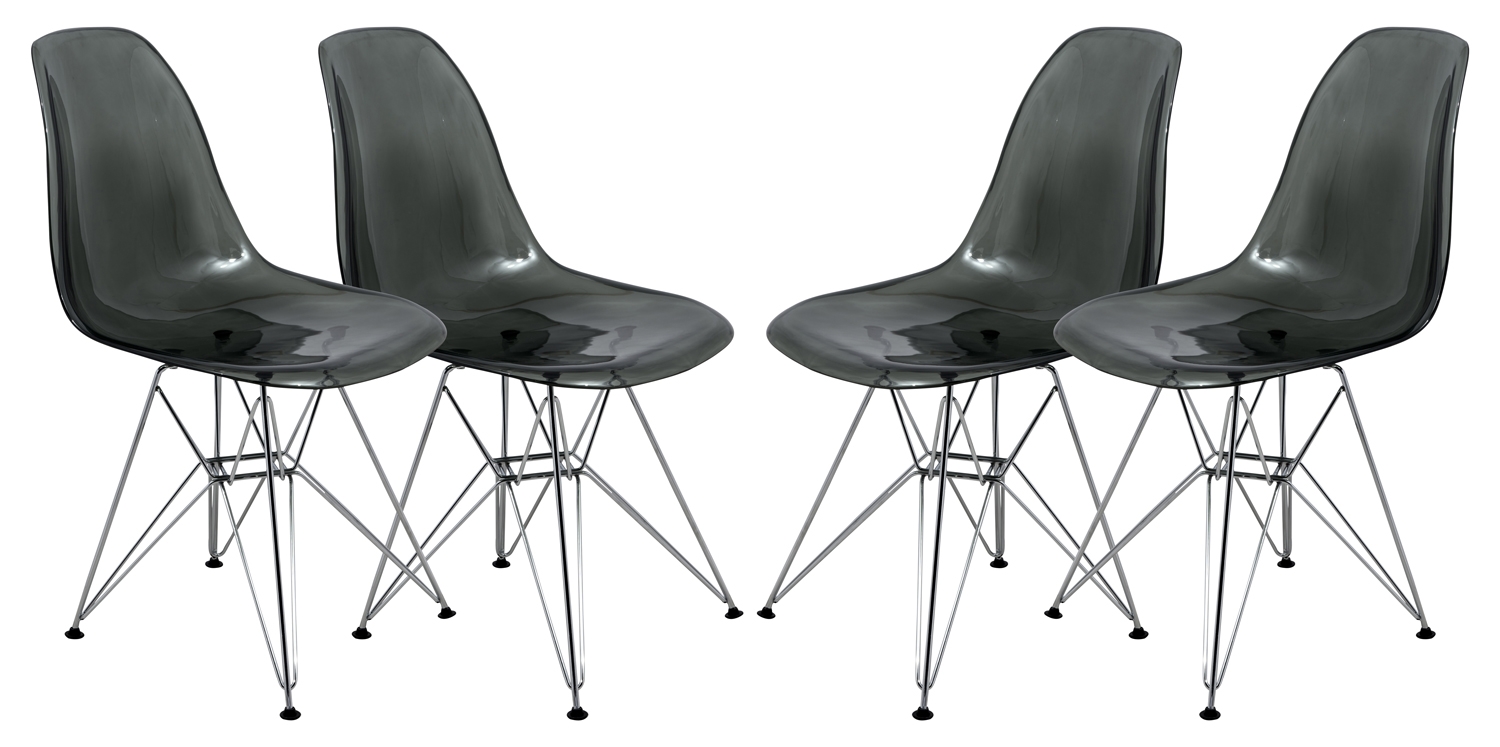 Cresco Plastic Side Chair (Set of 4)