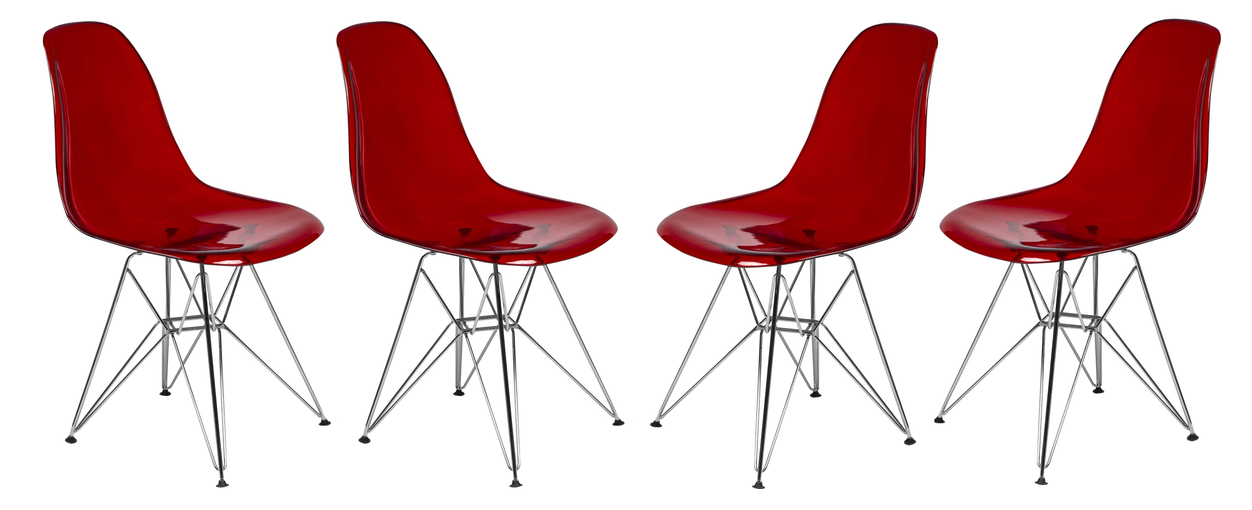 Cresco Plastic Side Chair (Set of 4)