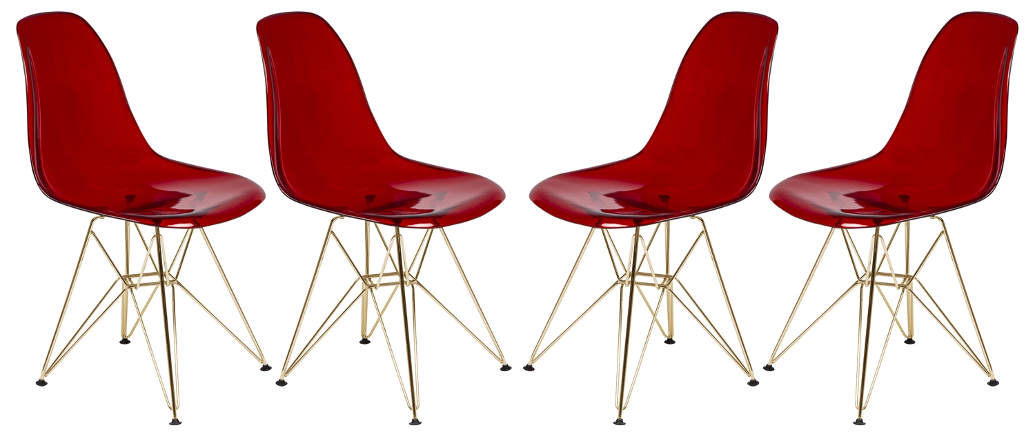 Cresco Plastic Side Chair (Set of 4)