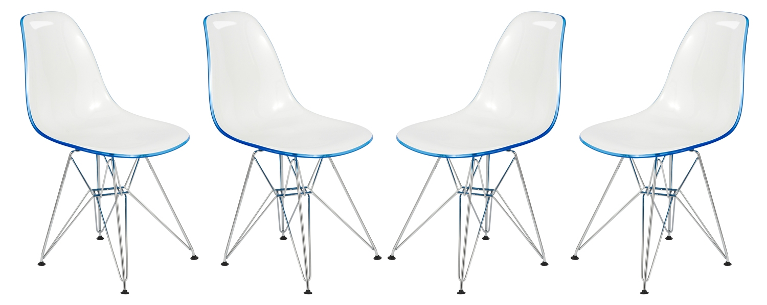 Cresco Plastic Side Chair (Set of 4)