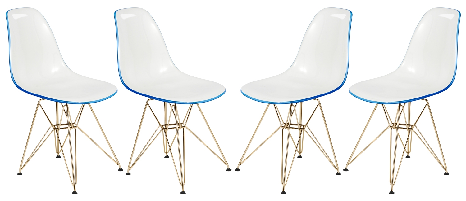 Cresco Plastic Side Chair (Set of 4)