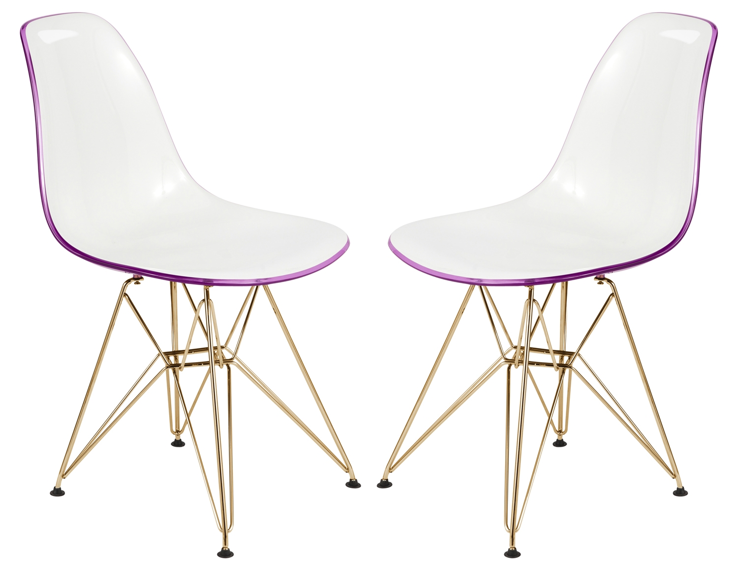 Cresco Plastic Side Chair (Set of 2)