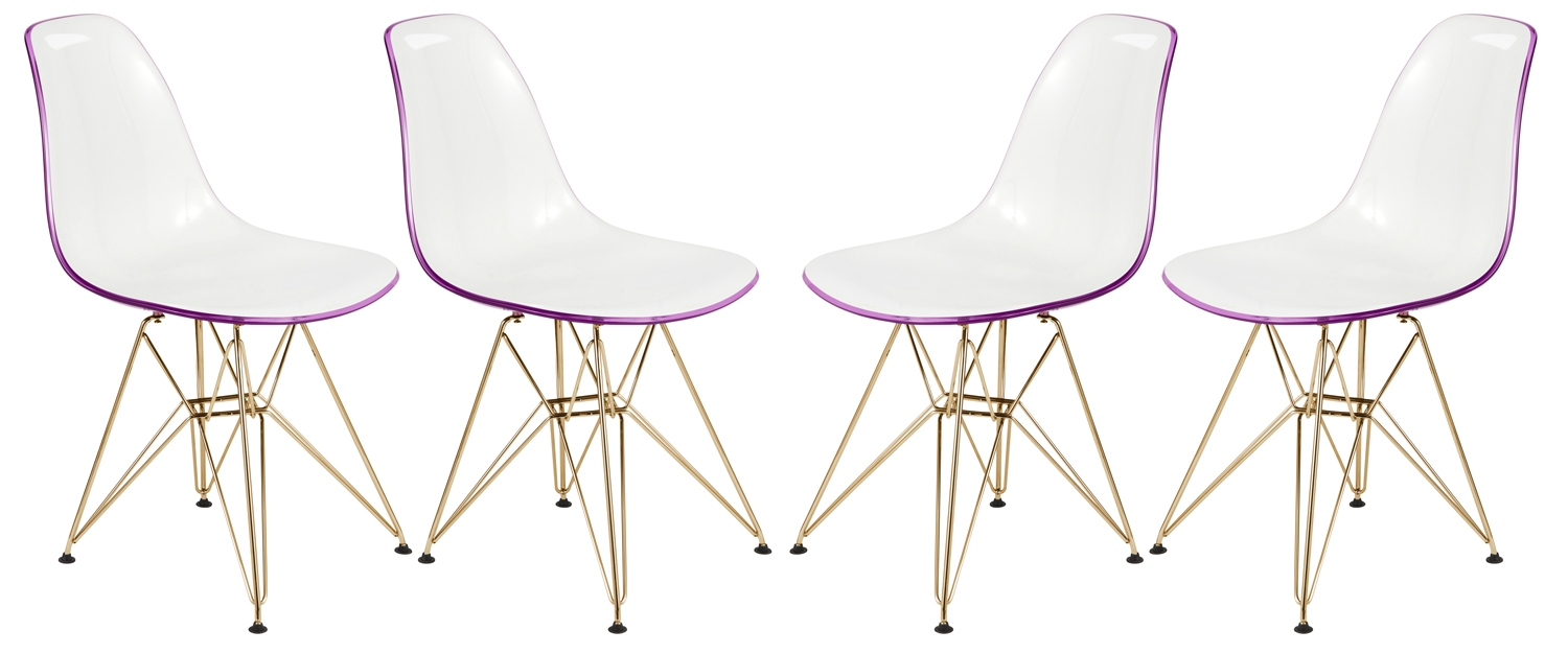 Cresco Plastic Side Chair (Set of 4)