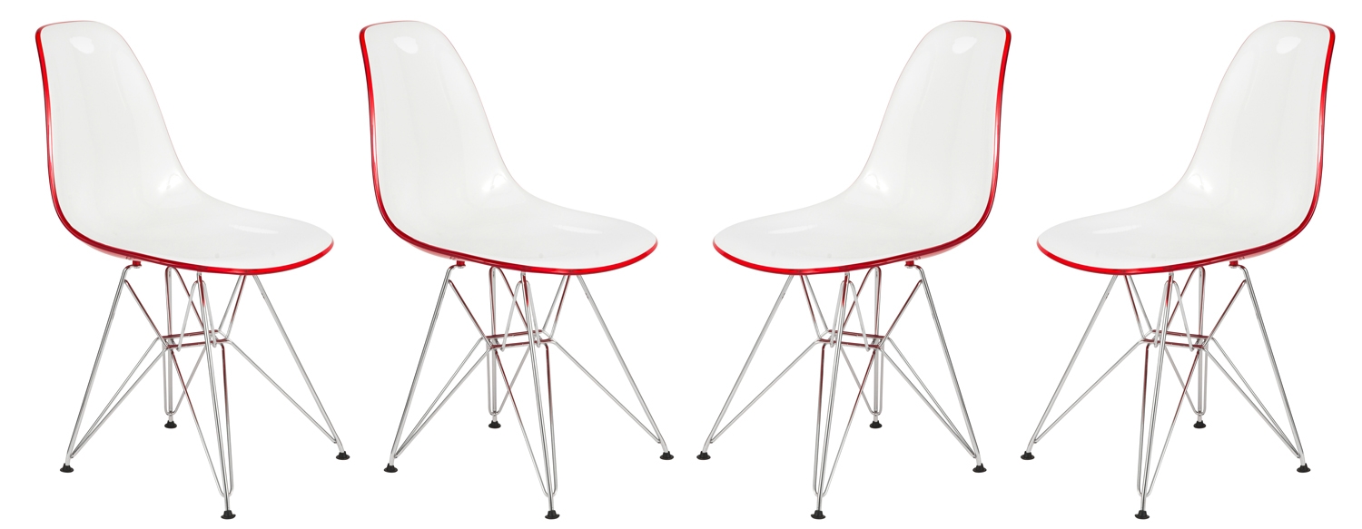 Cresco Plastic Side Chair (Set of 4)