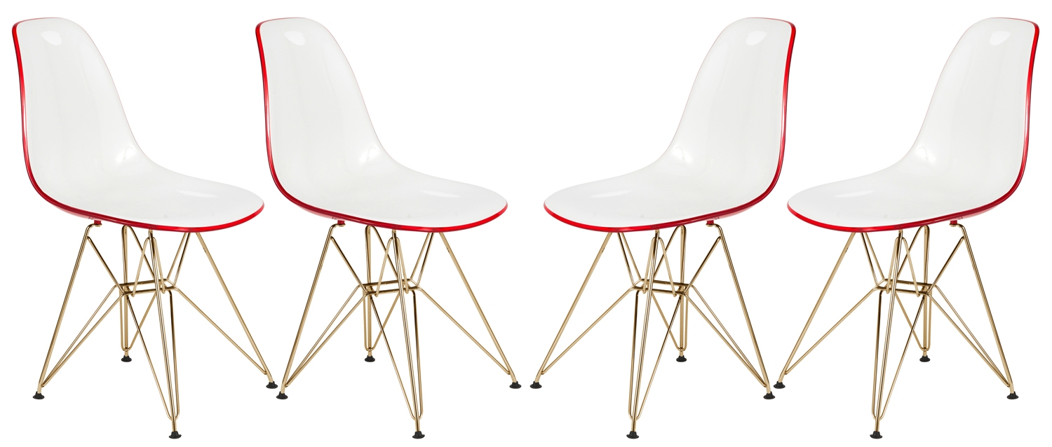 Cresco Plastic Side Chair (Set of 4)